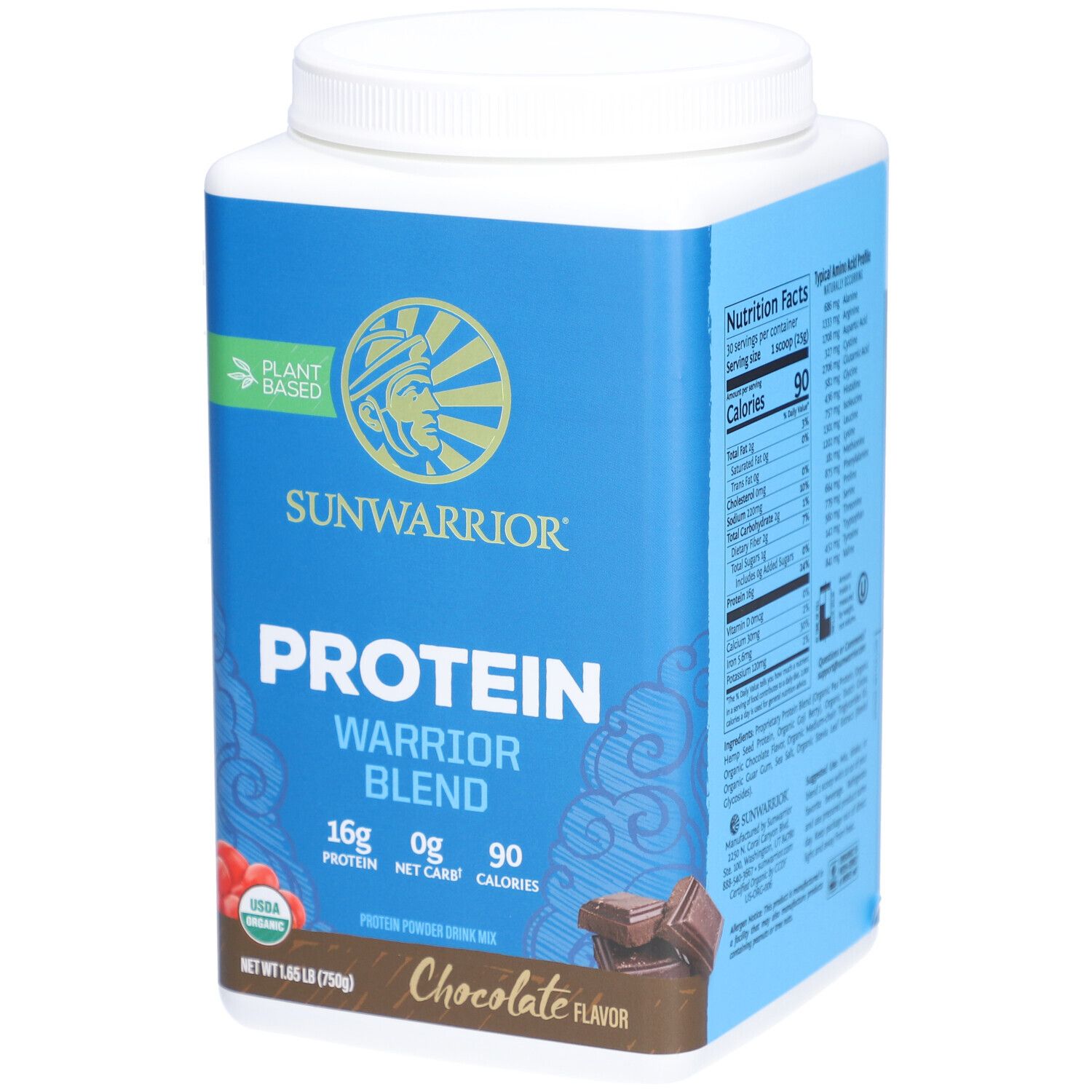 Warrior Blend Protein Chocolate 750 g Getränk