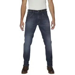 Rokker Rokkertech Tapered Slim Blue Motorrad Jeans 36/30