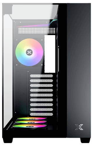 Xigmatek AQUA V Midi-Tower PC-Gehäuse Schwarz