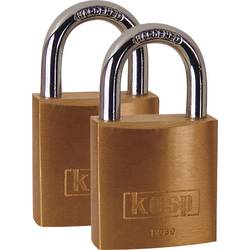 Kasp K12030D2 Vorhängeschloss 30 mm Goldgelb Schlüsselschloss