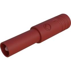 Hirschmann Test & Measurement ASS 4-2 rt Adapter Steckanschluss 2 mm CAT III 1000 V Rot 973610101