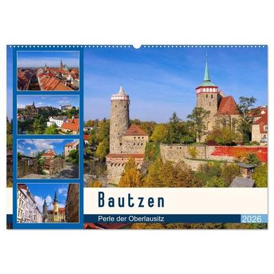 Bautzen - Perle der Oberlausitz (Wandkalender 2026 DIN A2 quer), CALVENDO Monatskalender