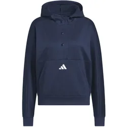 Adidas Beyond the Course Snap Climawarm Loose Hoodie - M Conavy