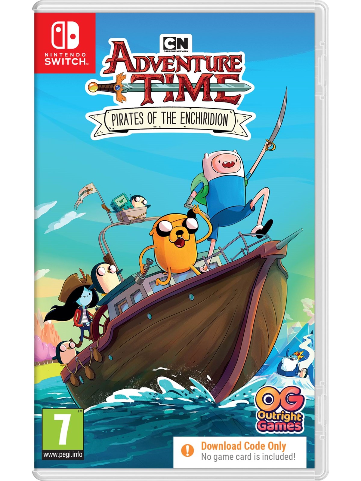 Adventure Time: Pirates of the Enchiridion (Code in a Box) - Nintendo Switch - Action/Abenteuer - PEGI 7