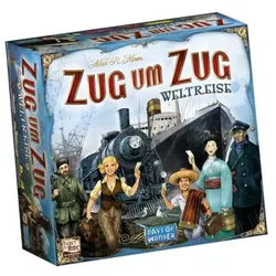 Asmodee Days of Wonder Zug um Zug Weltreise Grundspiel