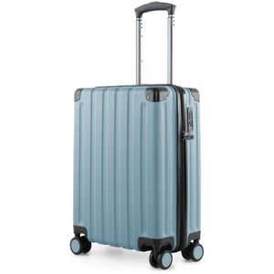 Hauptstadtkoffer Koffer Q-Damm, poolblau, Hartschale, 4 Rollen, 38 Liter, 37 x 54 x 21cm