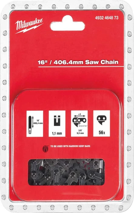Milwaukee Sägekette 3/8" zu Akku Kettensäge M18 FCHS-121B (Kettensäge) (B07LFJ7DTK)