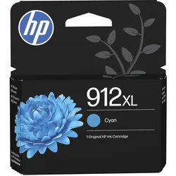 HP 912XL Cyan Original Druckerpatrone mit hoher Reichweite