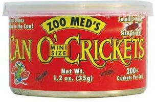 Zoo Med Can O Crickets Lata De Mini Grilos 35g