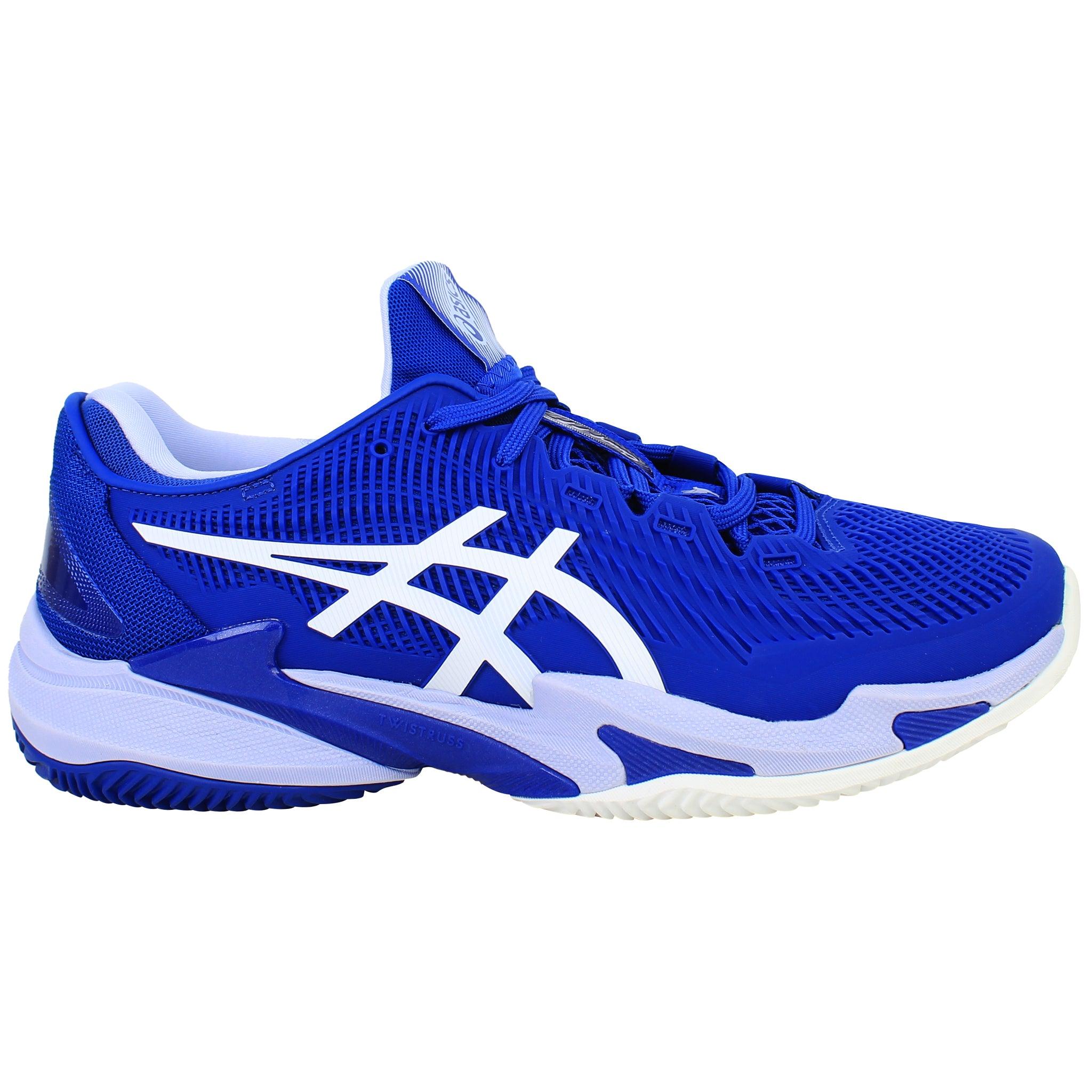 Asics Court FF 3 Novak Clay Herren Tennis Schuhe Blau