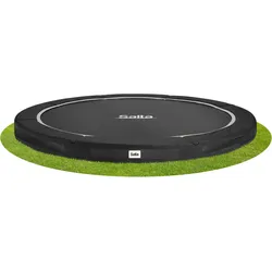 Salta Premium Bodentrampolin Ground Sports - rund - Ø305 cm - Schwarz