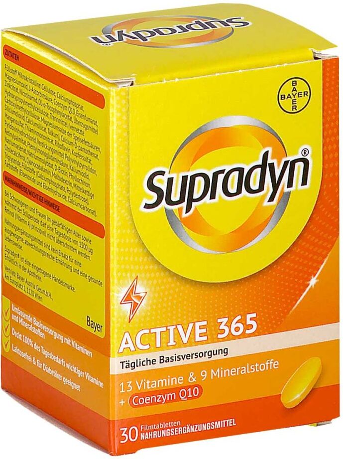 Supradyn active coenzym Q10 Filmtabletten 30stk