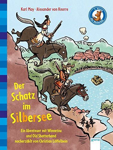 Karl May - Der Schatz im Silbersee. Ein Abenteuer mit Winnetou und Old Shatterhand: Der Bücherbär. Klassiker für Erstleser - Preis vom 12.10.2026 11:37:12 h