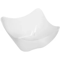 MONOUSO - Wiederverwendbare Quadratische Probierschale aus PP 80ml 7x7cm (200 Stück)