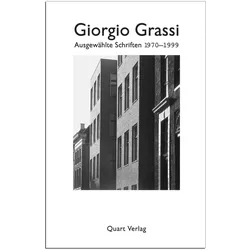 Ausgewählte Schriften 1970-1999, Fachbücher von Giorgio Grassi