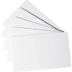 DURABLE 891402 - PVC-Karten, blanko, 0,5 mm, für Durable Duracard, 100 Stück