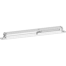 Hautau, Drehkippbeschlag, ATRIUM HS comfort close Gr. 2, bis 300 kg, silber