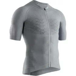 X-BIONIC Effektor G2 kurzarm Fahrradtrikot Herren dolomite grey/arctic white S