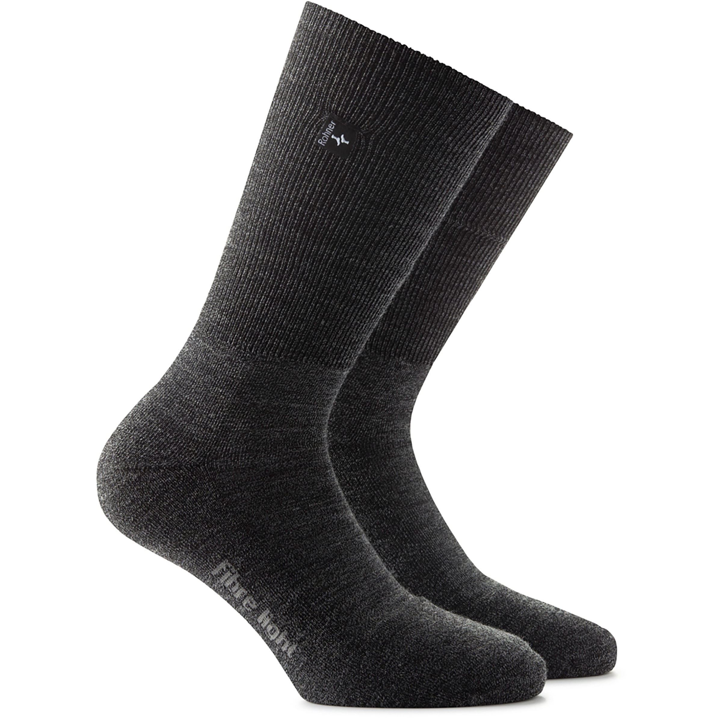 Rohner Fibre Light supeR Wandersocken schwarz Größe 36 Camping Atmungsaktiv Merinowolle