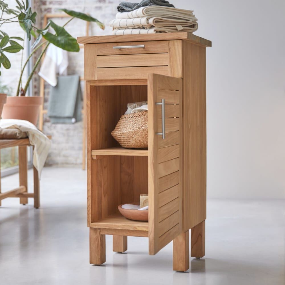 Tikamoon Mueble de almacenaje de teca maciza
