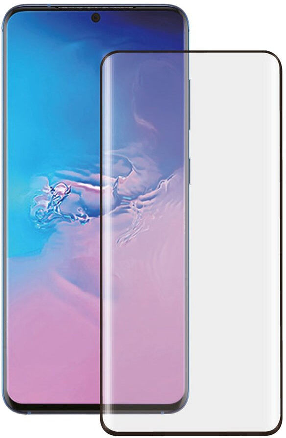 Huawei P40 Vivanco Full Screen Hærdet Glas - Case Friendly - Skærmbeskyttelse - Sort