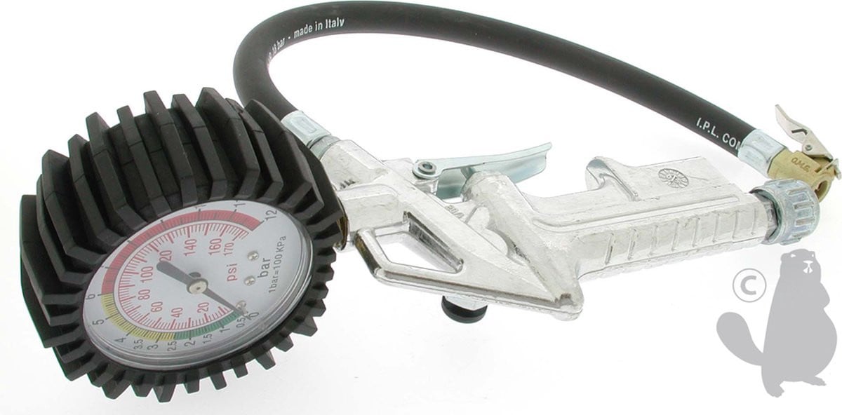 Bandenvulmeter met manometer