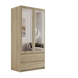 SCHRANK HANA SS-90 mit Spiegel Sonoma Eiche
