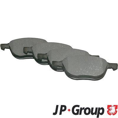 Jp Group Bremsbeläge vorne (Satz) [Hersteller-Nr. 1563600110] für Ford, Mazda, Volvo