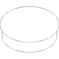 Dornbracht DREHGRIFF,W-ABL.OPUS - pl 092082060-06 platin matt