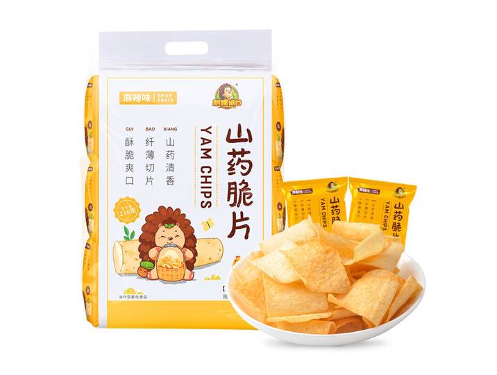 Ciweiagan Chips de yam saveur épicée Mala 216 g