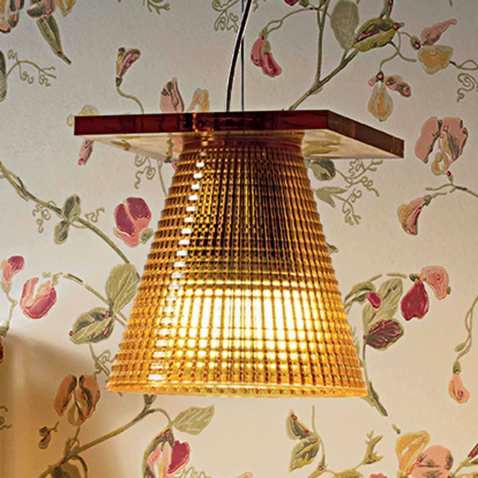 Kartell Light-Air hanglamp Sculped Bernstein