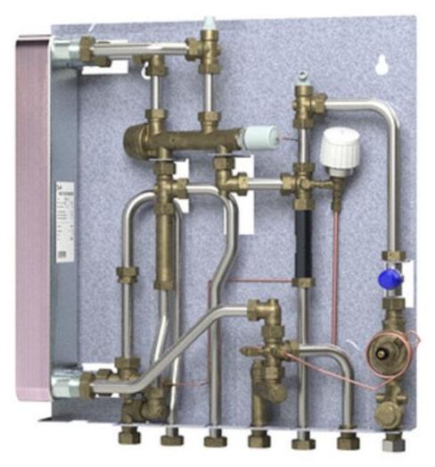 DANFOSS AkvaLux FSS E Wohnungsstation HT-Heizung, 78 kW