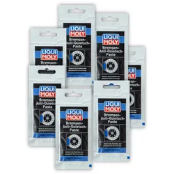 7x Bremsenpaste LIQUI MOLY 3078 Bremsen-Anti-Quietsch-Paste Antiquietschpaste 10g