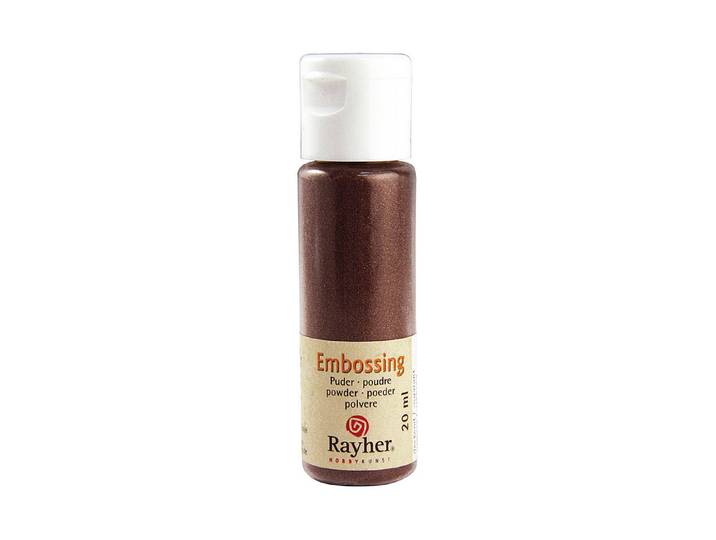 Rayher Embossing-Puder Kupfergold 20 ml