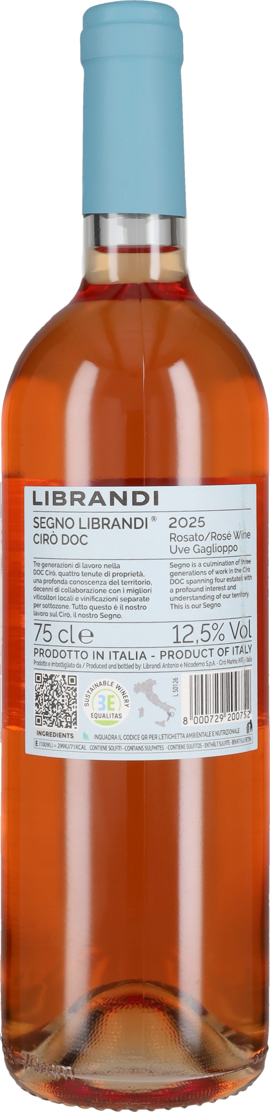 Cirò Rosato 'Segno' Librandi 2025