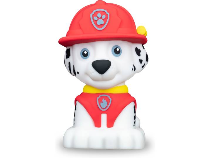NIERMANN Nachtlicht Akku-Leuchte Marschall, Kinderzimmer, Kinderlampe , rot (weiß, rot), 1, H: 14cm, 1 Stk., Leuchten, Freundliches, reduziertes Design,angenehmes Licht, per USB-C aufladbar, Nachtlicht