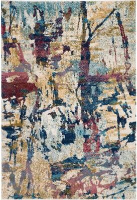 Nourison Fusion Abstract Area Rug