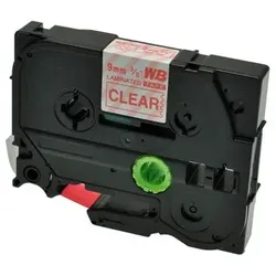 Alternativ-P-Touch für Brother TZE122 rot transparent