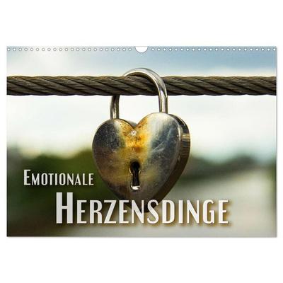 Emotionale Herzensdinge (Wandkalender 2027 DIN A3 quer), CALVENDO Monatskalender