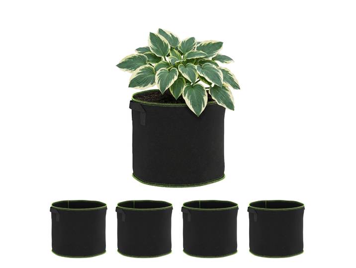 Pflanzsack mit Tragegriffen 5er Set 28L