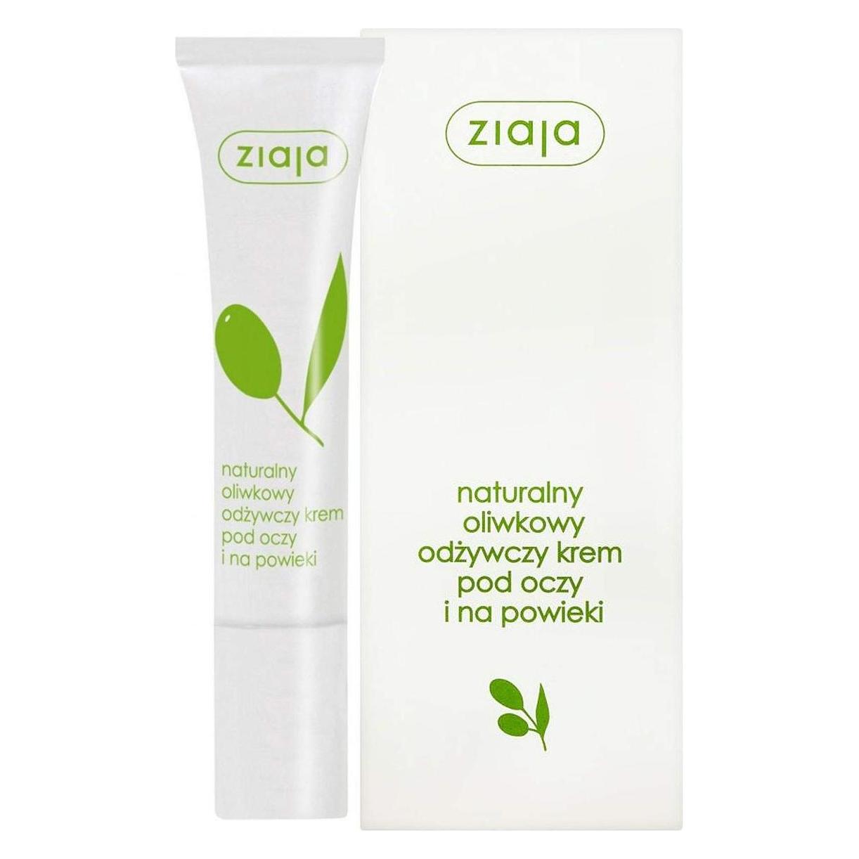 Ziaja Olive Nourishing Cream For Eyes And Eyelids 15Ml (Augenpflege Crème, 15 ml, Tag + Nacht) (156451)