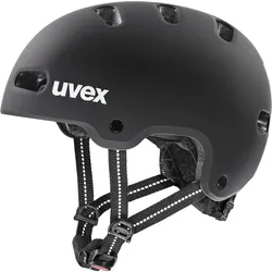 Uvex KID 4 Helm Kinder | Gr. 55-58 | schwarz - schwarz