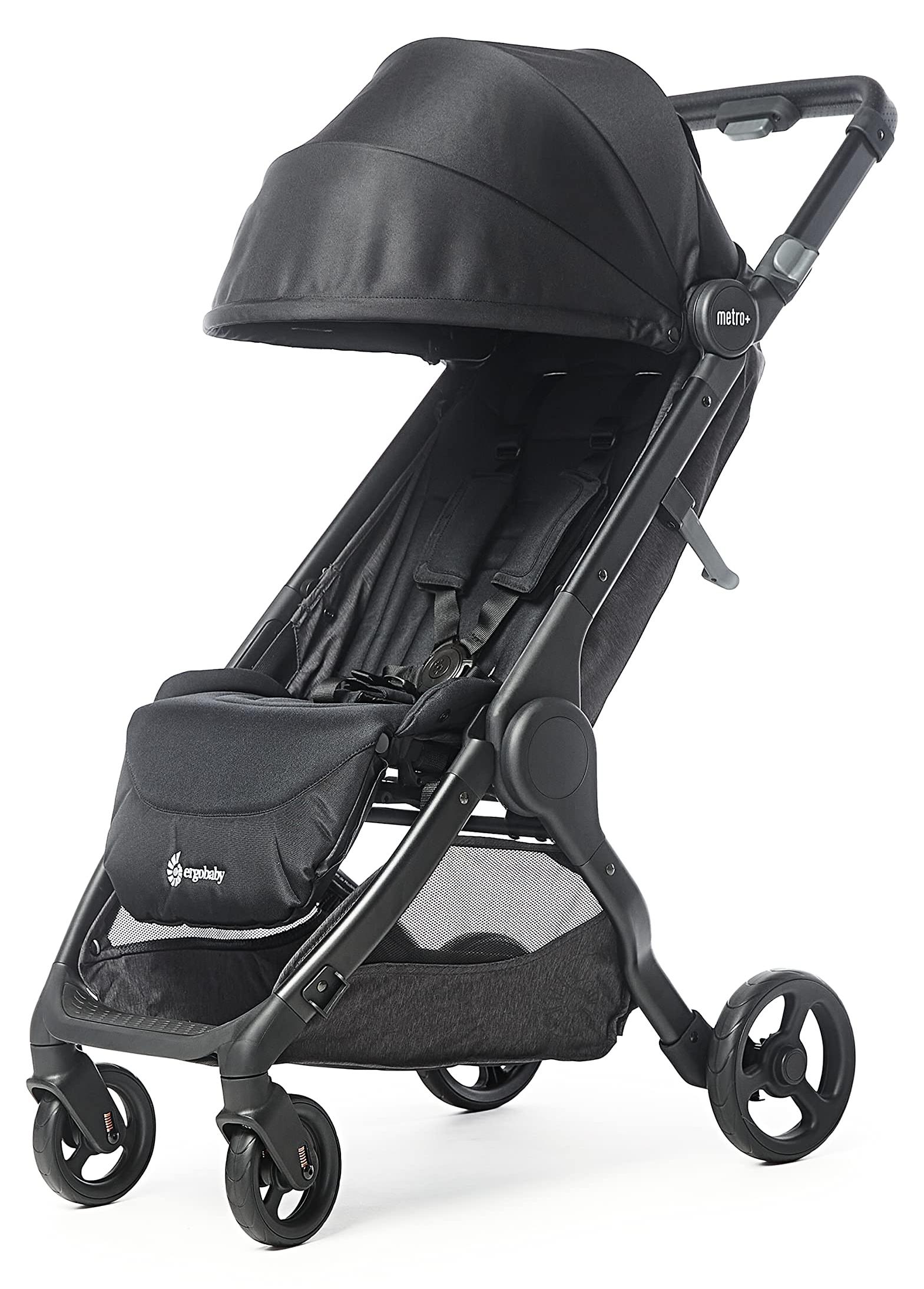 Ergobaby Metro+ Kinderwagen Buggy mit Liegefunktion, Kinder-Buggy Zusammenklappb