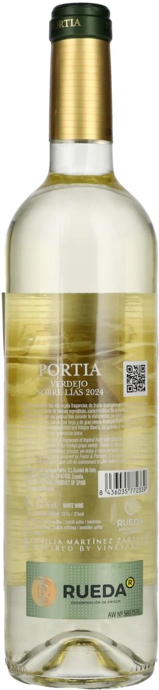 Bodegas Portia Portia Verdejo Rueda 2024 13% Vol. 0,75l