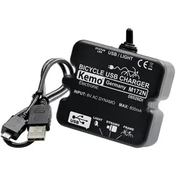 Kemo Laderegler (5 W, 1 Port), USB Ladegerät, Schwarz