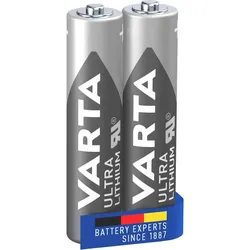 Varta 06103301402 1x2 Varta Ultra Lithium Micro AAA LR 03(PL)