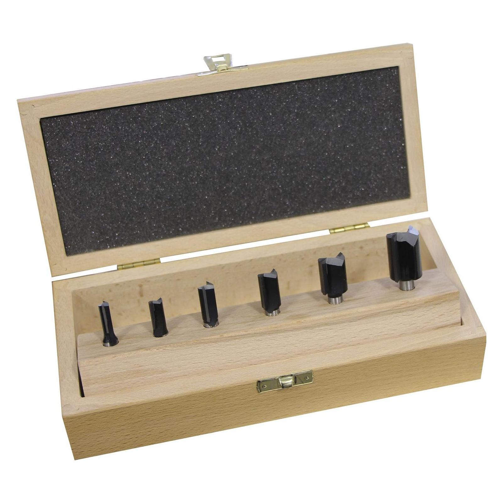 Fisch Tools Nutfräsersatz 973CT06A04 Hartmetall Schaft-Ø 8 mm 6-teilig (973CT06A04)
