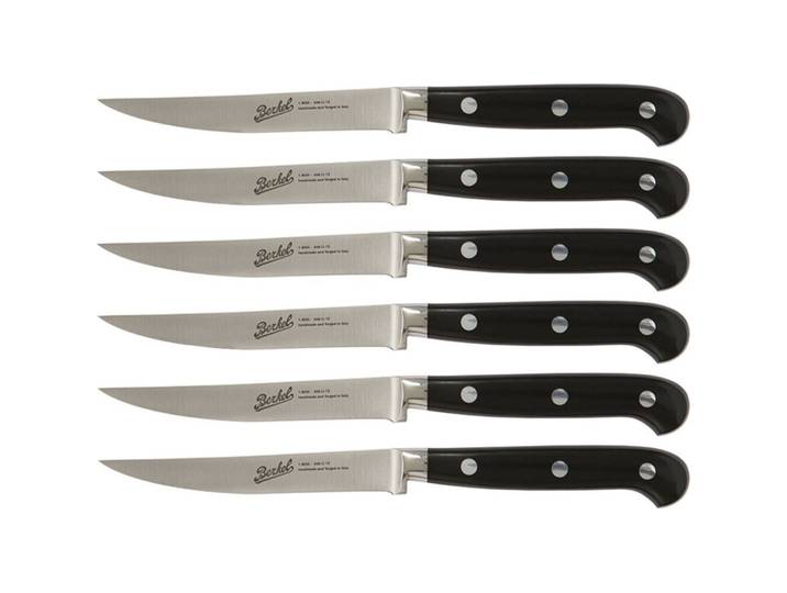 Berkel Steakmesser-Set Adhoc schwarz Stahl - Steakmesser-Set