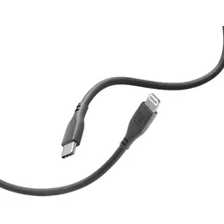 Cellularline Soft Cable - USB-C to Lightning cable MFi certified 1.2 m (black)