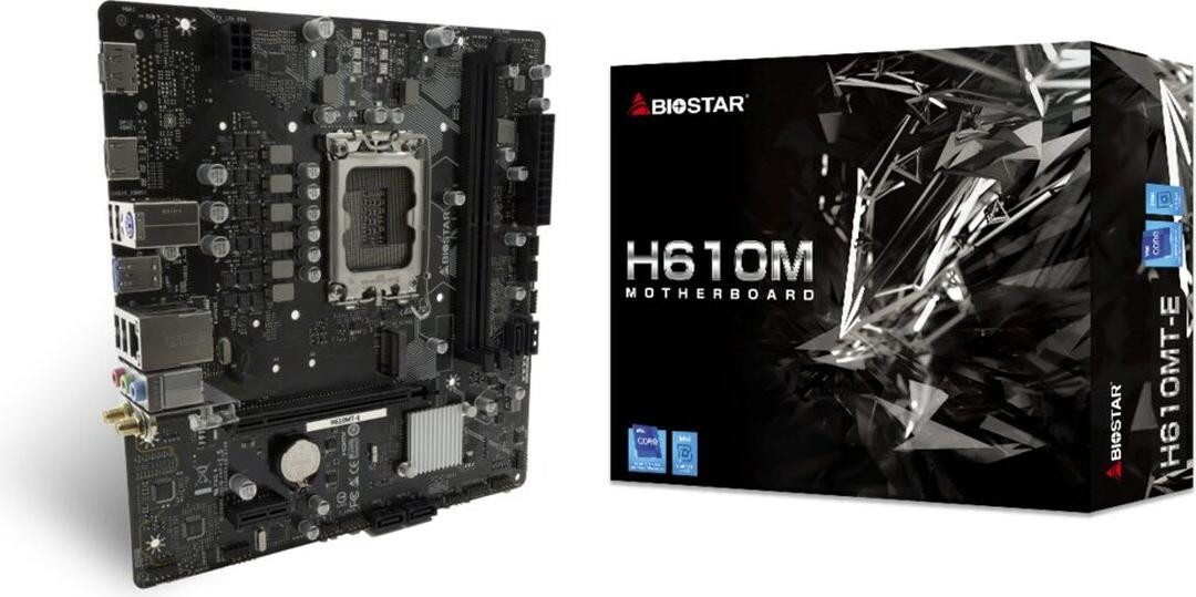 Biostar H610MTE moederbord
